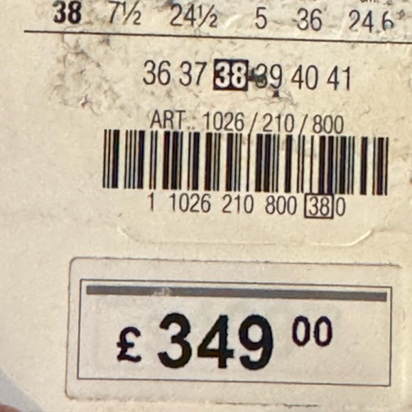 New ZARA OVER THE KNEE BLACK LEATHER VIBRAM BOOTS, US 7.5, $460 From London - Picture 6 of 16